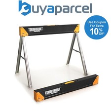 Toughbuilt C300 Sawhorse Pair 2200lb Capacity Saw Horse Trestles Table TB-C300