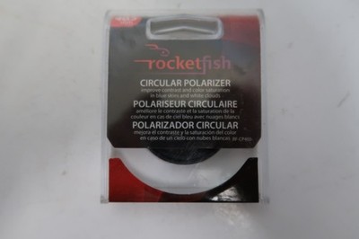 Rocketfish Rotatable Mount 40.5mm Circular Polarizer Camera Lens #RF-CP405