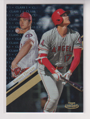 2019 Topps Gold Label #3 Shohei Ohtani Angels