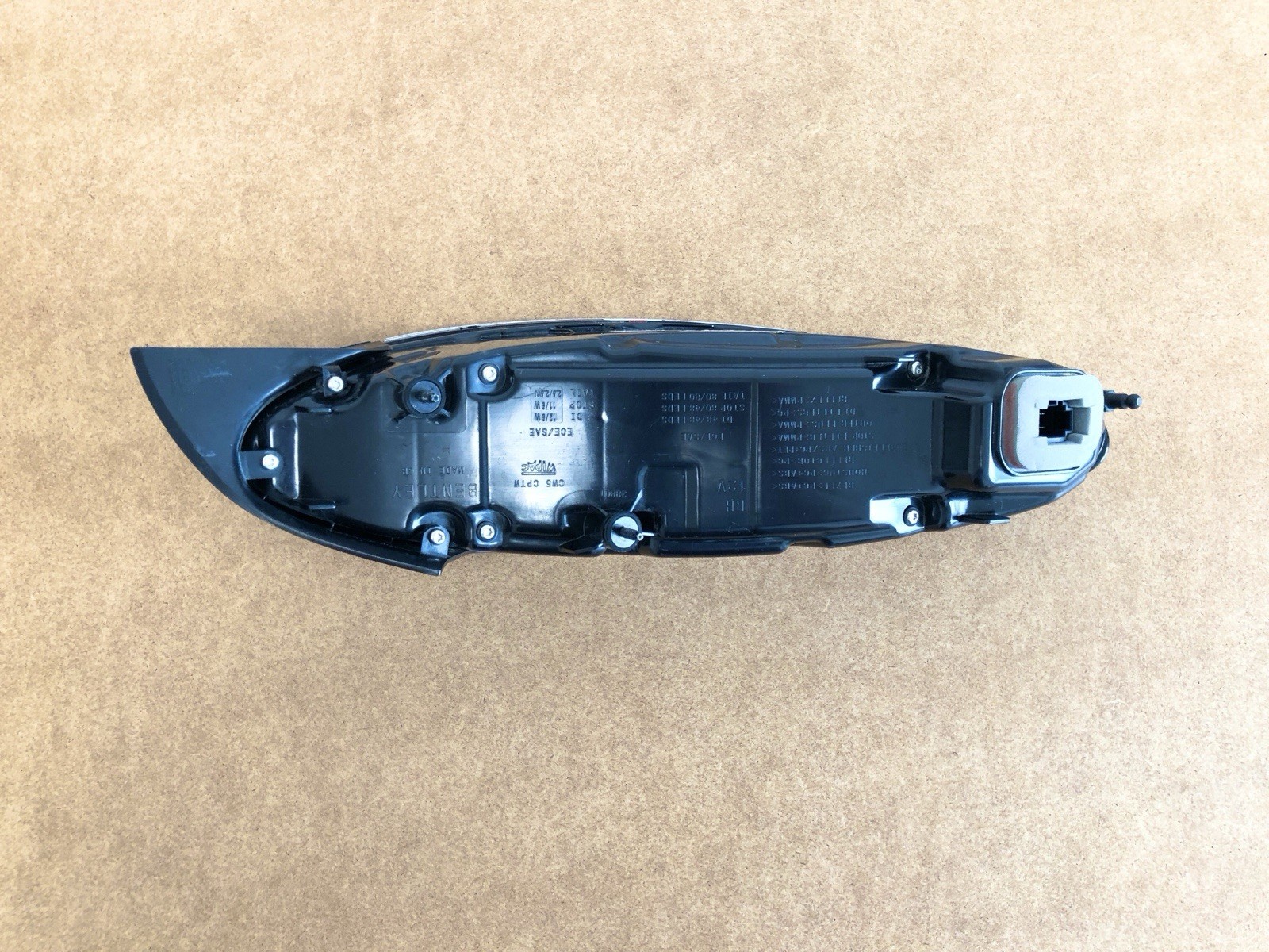 Bentley Continental GT 2018-2024 Rear Right Tail light Yellow