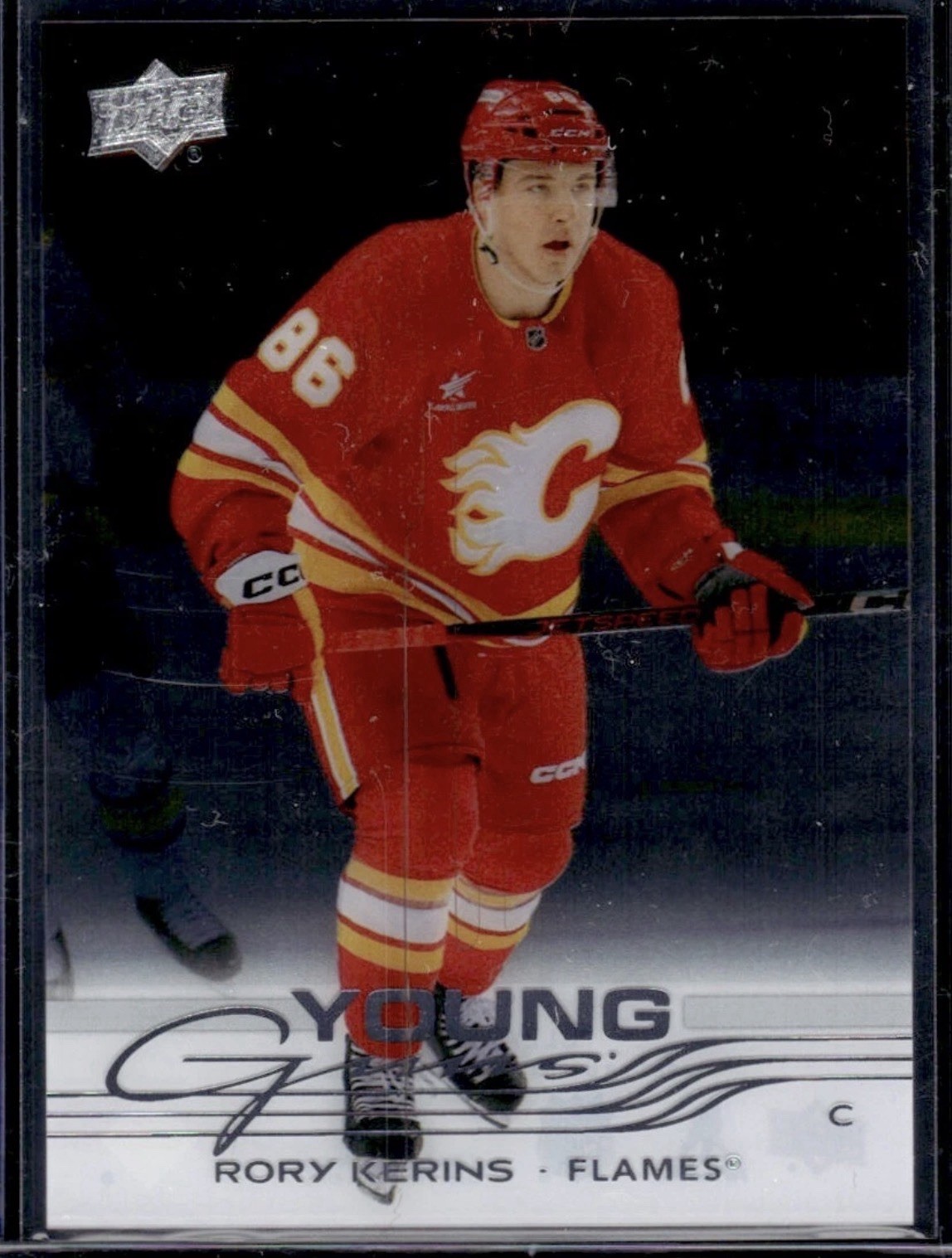 2025-26 Upper Deck Series 1 Young Guns Clear Cut Rory Kerins Rookie #235