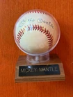 Mickey Mantle autographed baseball