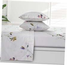 Azores 300 Thread Count Organic Cotton Deep Pocket Twin XL Selena Multicolor