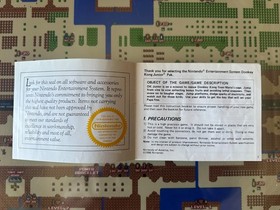 NES Nintendo Donkey Kong Jr.  ROUND SEAL MANUAL ONLY No Code R