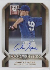 2013 Elite Extra Edition Status Gold Die-Cut Signatures 5/5 Carter Hope Auto 0b2