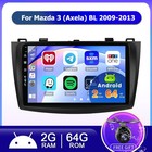 Car Stereo Sat Nav Android 15.0 CarPlay RDS AHD For Mazda 3 (Axela) BL 2009-2013