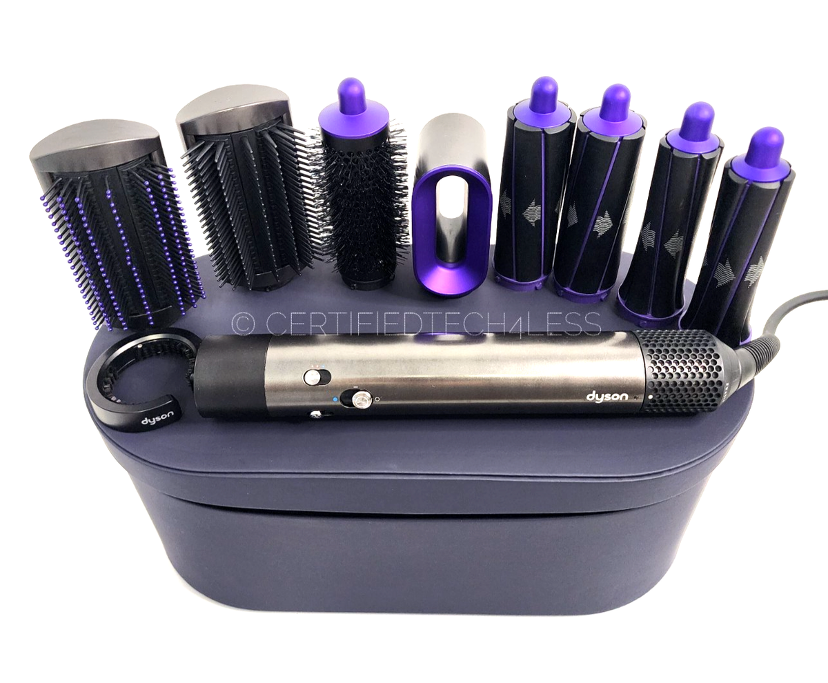 Dyson Airwrap Complete パープル Dyson Airwrap Styler Complete Purple/Black with Attachments (USED