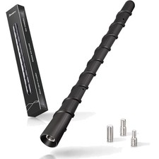 Produktbild - Autoantenne kurz 18cm Dachantenne Antennenempfang Ersatzantenne FM DAB Schwarz