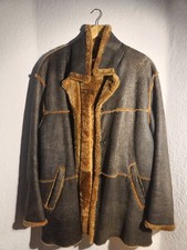 Vintage Schaffellmantel aus Sowjetzeit