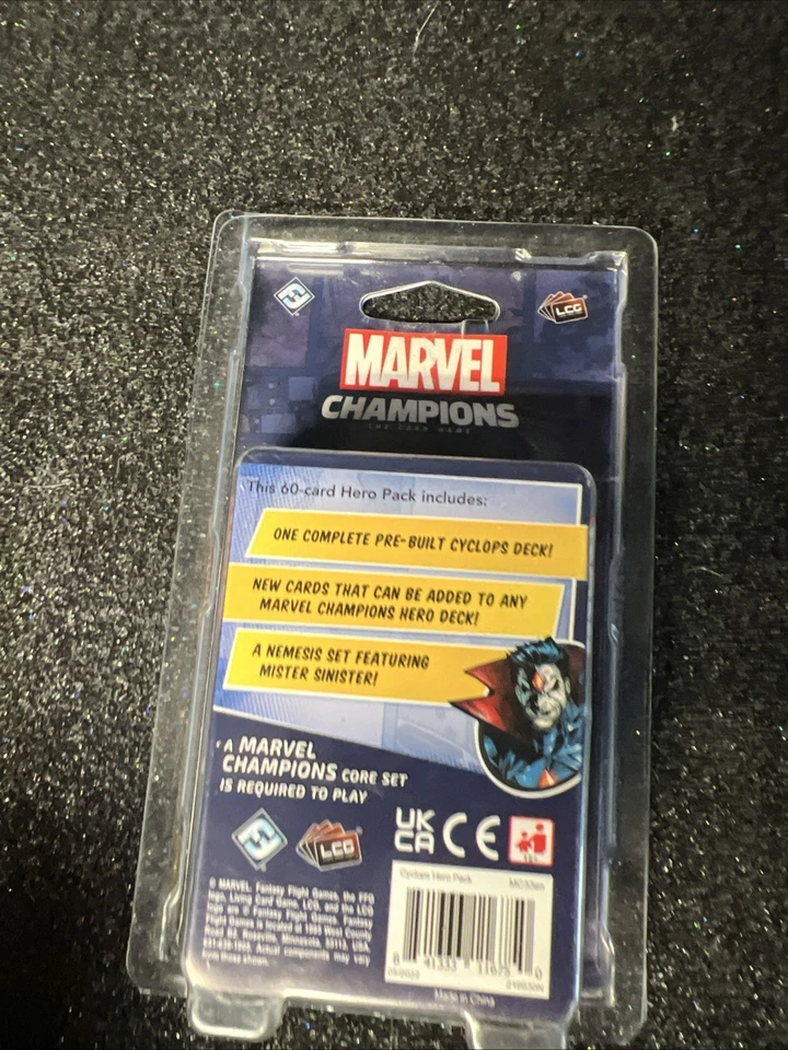 Cyclops FFG Marvel LCG Hero Pack Fantasy Flight Card Games Not Sealed, But MINT - Image 2 of 4