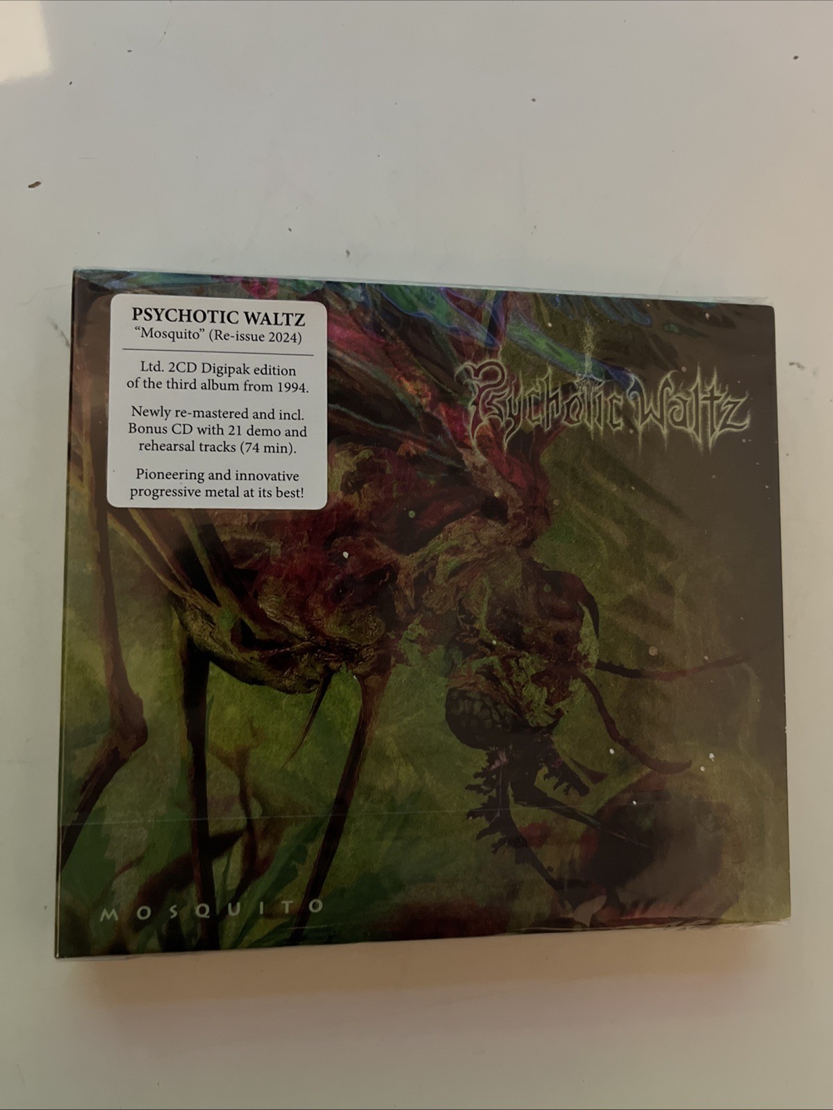 Psychotic Waltz : Mosquito CD Album Digipak (Limited Edition) 2 discs (2024):
