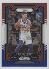 2023-24 Panini Prizm Red White & Blue Prizm Filip Petrusev #282 0b3