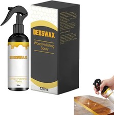 Beeswax Wood Polish & Conditioner, 120ml Furniture Maintenance Wax & Care