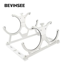 7 Dual Nitrous Bottle Bracket Holder Billet Aluminum For Dodge Challenger Viper 7 Dual Nitrous Bottle Bracket Holder Billet Aluminum For Dodge Challenger Viper