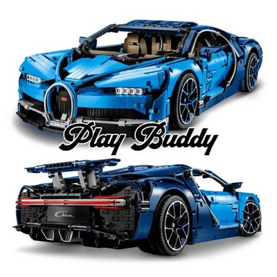 Bugatti Chiron (42083) 3599 Teile Technik Bausteine MOC Steine