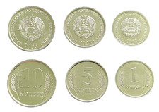 Trans-Dnestria 3 Coins Set 1, 5, 10 Kopeek UNC World Coins