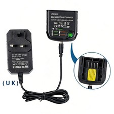 Image of 10.8-20v LithiumIon Battery Charger for Black and Decker LBXR20 Li-Ion Battery