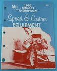 Original 1966 Mickey Thompson Catalog Speed Custom Equipment Hot Rod Auto Racing — photo 1