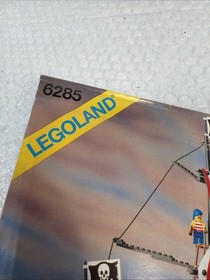 LEGO Legoland Black Sea Barracuda Pirate Ship Set #6285 MANUAL/INSTRUCTIONS ONLY