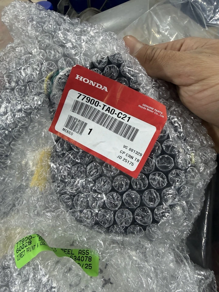 Carrete de volante de resorte de reloj sin sensor de ángulo para Honda CIVIC CSP300 Foto 2 de 2