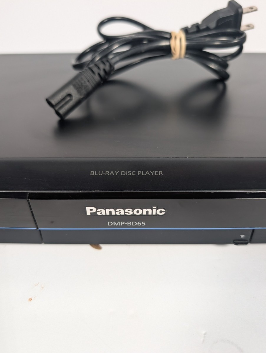 Panasonic DMP-BD65 Blu-Ray DVD CD Player 1080p HDMI Tested Works