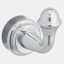 Bohle-Portals L.10.128.625 Symphony Single Robe Hook - Polished Chrome - NOS