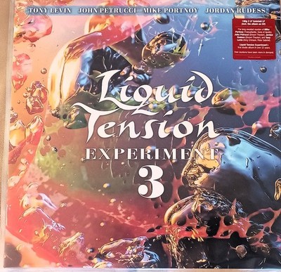 LIQUID TENSION EXPERIMENT ~ LTE3 ~  black vinyl 2LP/CD ~ M/M unplayed copy