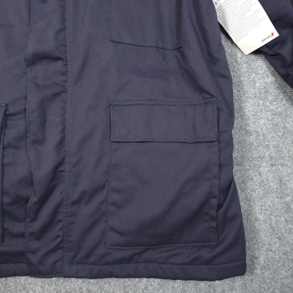 NWT SteelGuard FR Pro Insulated Parka Mens XL Black 52 ATPV CAT 4 NFPA 2112 - Image 3 of 4