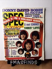Pr6 1972 DONNYBOSMOND MICHAEL JACKSON PARTRIDGE FAMILY Feb SPEC Magazine 