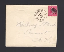 NEW HAMPSHIRE: East Brentwood, NH 1897 - DPO 1890-1904