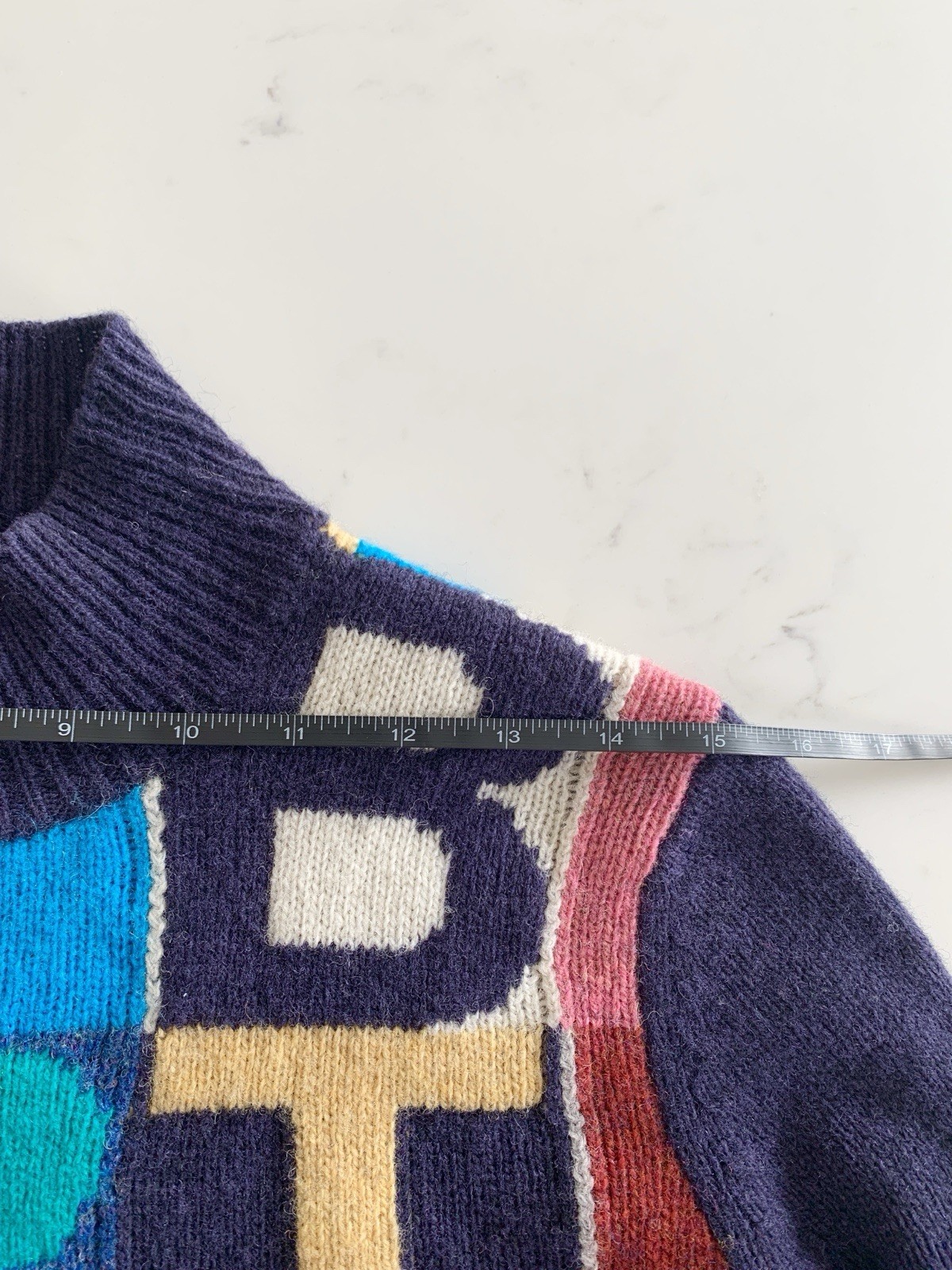 Rare Vintage United Colours of Benetton Virgin Wool K… - Gem