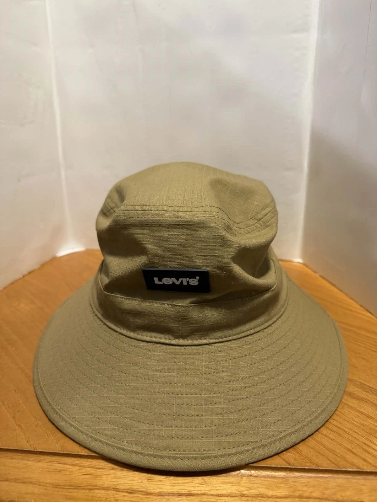 Levis Khaki Bucket Hat Fitted Logo L|XL