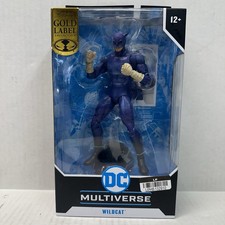 DC Multiverse Wildcat 7  Action Figure Gold Label McFarlane Toys