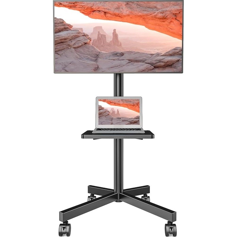 Adjustable Height Portable Cart W/ Lockable Wheels Us
