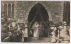 WW1 Military Wedding Wye Nr Ashford & Canterbury Kent Original 1916 Vintage RPPC