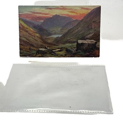 T721 Oilette Postkarte Kirkstone Pass Raphael Tuck and Sons Ullswater Vintage Lak