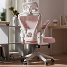 Ergonomic Mesh Home Office Chair High Back Swivel Computer Desk Task Chair Pink