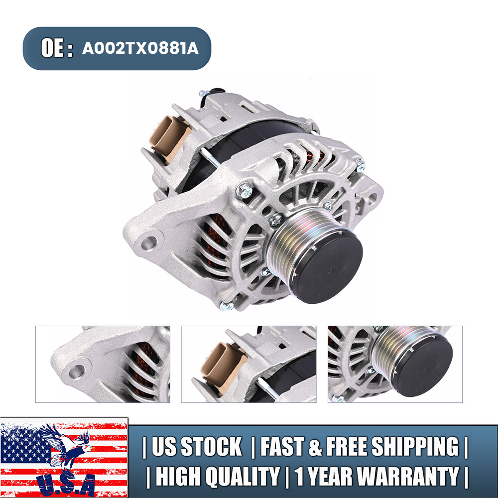 130A 12V Alternator For Mitsubishi Outlander Sport 2.0L 2011-2018 A002TX0881A