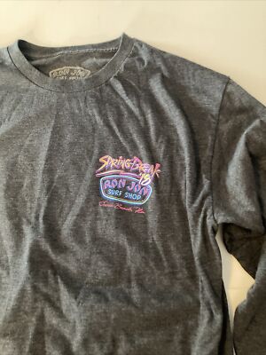 【専用】RON JON SPRING BREAK SURF T-SHIRT Ron Jon Surf Shop Spring Break 2018 T Shirt Mens Medium Gray