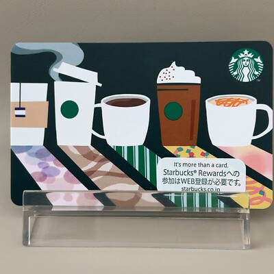 すたばくすページ Starbucks Japan Card Rare No.6207 Cute Many Coffee F/S | eBay