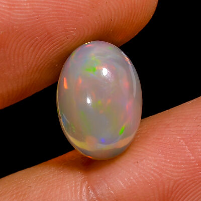 3.50 Karat 100% Original Äthiopische Opal Oval Cabochon 9x12x6 MM Edelstein