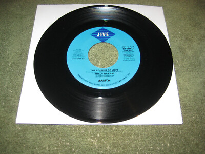 Billy Ocean, The Colour of Love / It's Never Too Late To Try