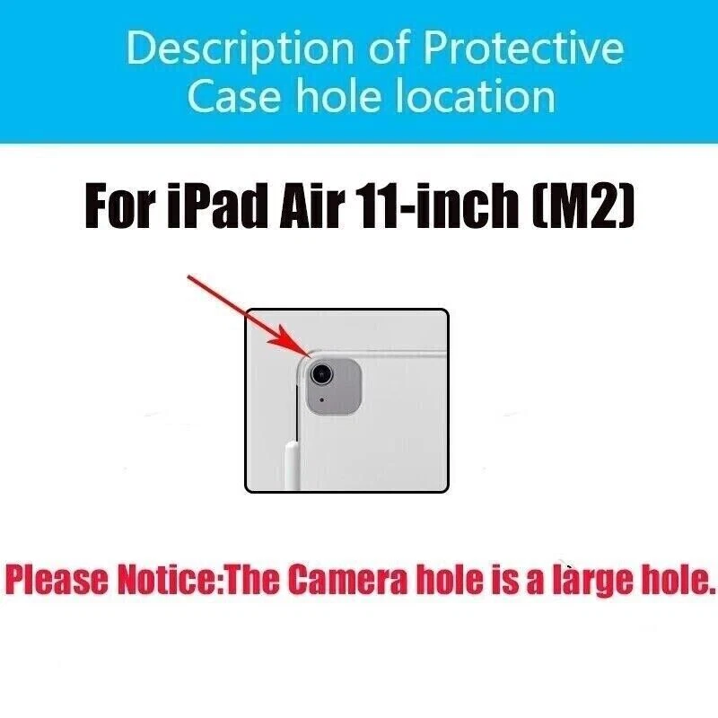 Shockproof Flip Flower Tablet Stand Case For iPad 4 5 6 7 8 9 Mini Pro Air 2024 - Image 2 of 4