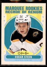 Oskar Steen 2021-22 O-Pee-Chee Update Marquee Rookies Retro RC #648 Boston