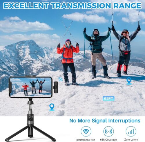 Wireless Microphones Wireless Microphone for iPhone iPad, 2 Mini USB-C Wireless - Bild 3 von 7