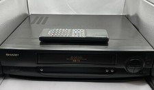 VINTAGE Sharp VC-A522U VHS VCR For Parts/Repair - Remote