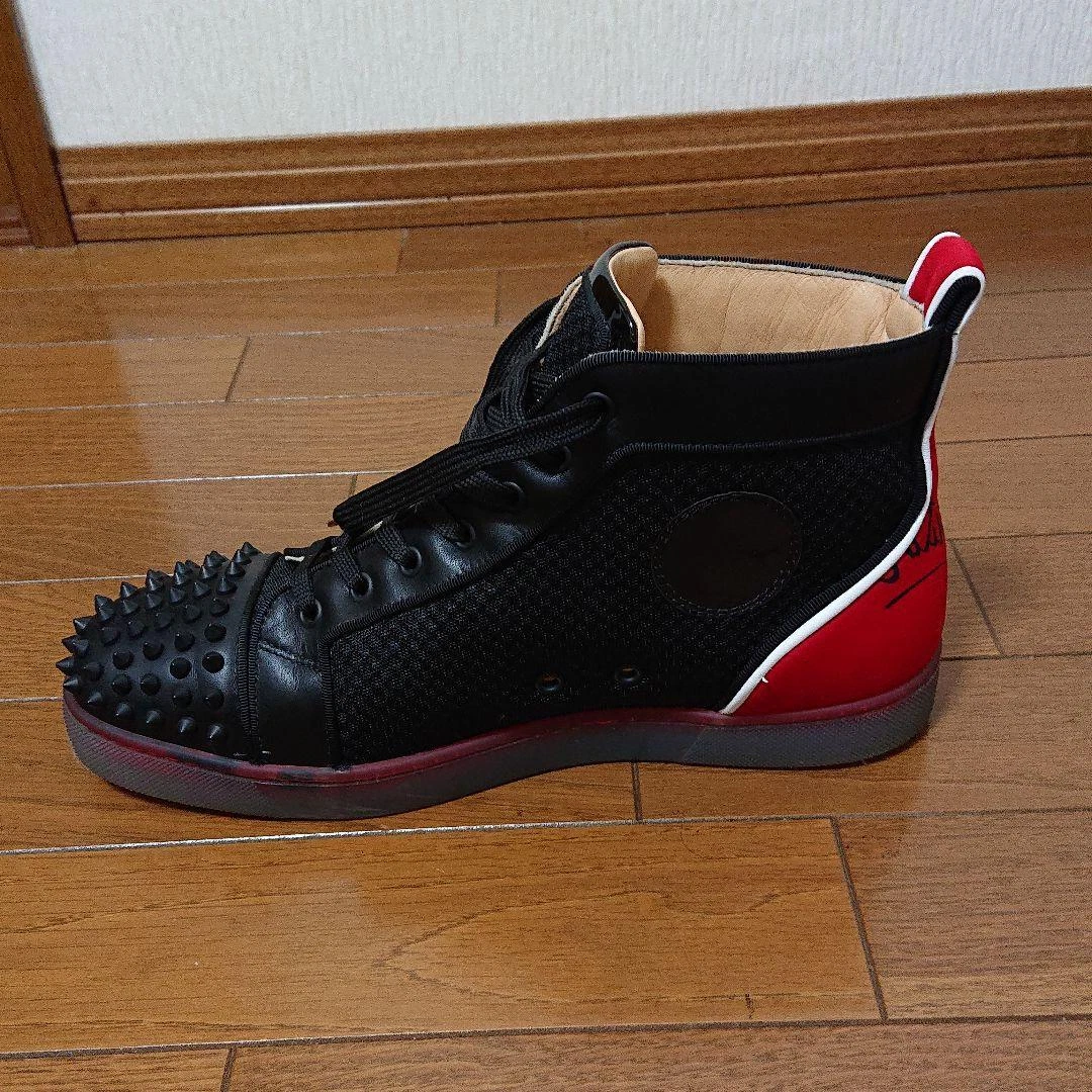 high top louis vuitton red bottoms mens