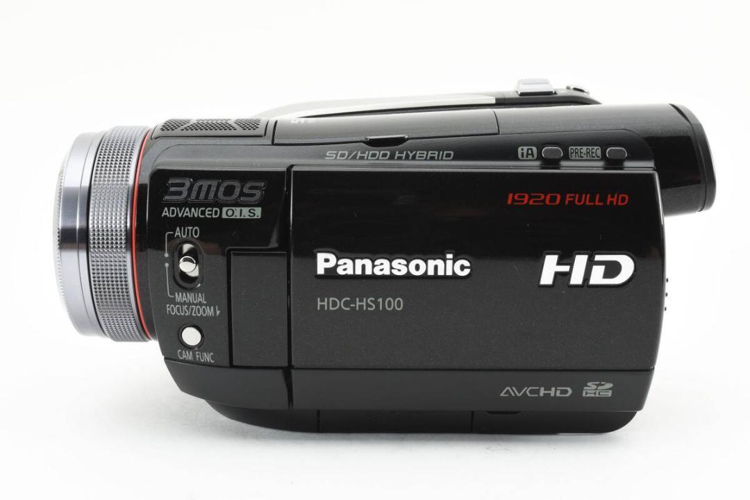 ☆美品☆ パナソニック Panasonic HDC-HS100 K#2524 ☆美品☆ パナソニック Panasonic HDC-HS100 K#2524