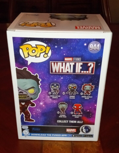 Funko Pop! Vinyl: Zombie Iron Man #944 - WHAT IF...? - NIB - Picture 3 of 5