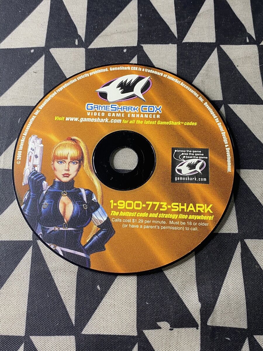 GameShark Disc for Sony Playstation PS1- Disc ONLY! Tested